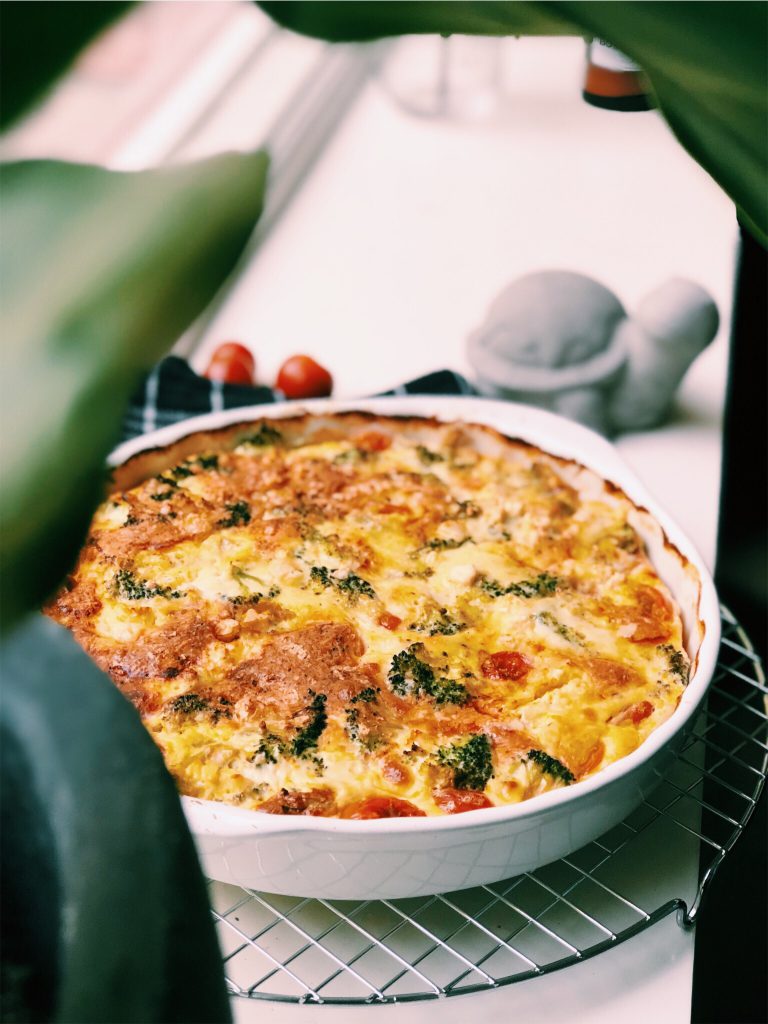 Frittata met broccoli Annemiek Nauta